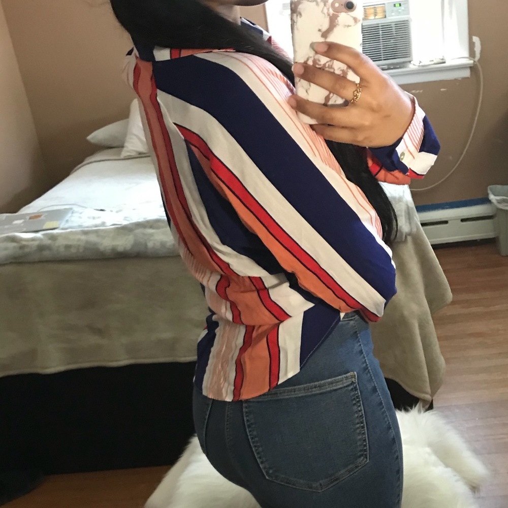 MOVING SALE 💸 Candy Stripe Top - Picture 5 of 5